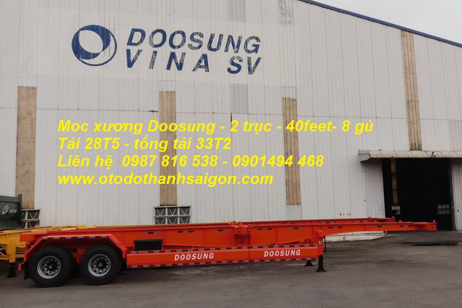 Móc xương doosung 2 trục 40feet