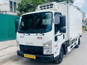 Xe tải cũ Isuzu đông lạnh 1t9